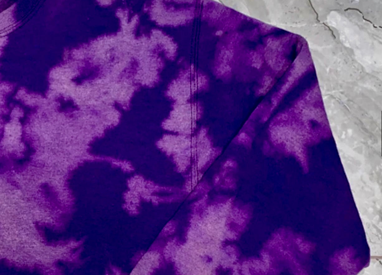 PURPLE ACID WASH